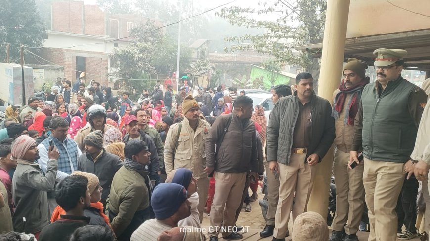 प्रसूता की मौत पर हंगामा, अस्पताल संचालक फरार, पुलिस ने शव भेजा पीएम के लिए