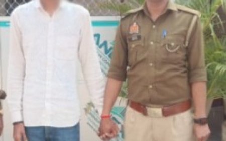 युवती को बहला फुसलाकर भगाने वाला अभियुक्त गिरफ्तार