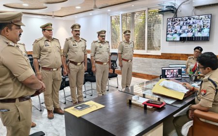 आईजीआरएस पोर्टल में संतकबीरनगर को मिला प्रथम स्थान कर्मचारियों को एसपी नें किया पुरूस्कृत 