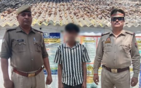 बेलहरकला पुलिस नें नाबालिग लड़की को भगाने वाले युवक को किया गिफ्तार