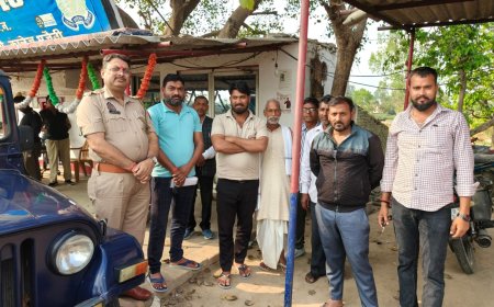 संतकबीरनगर पुलिस ने 14 साल पुराना विवाद निपटाया, दोनों पक्षों के बीच कराया समझौता