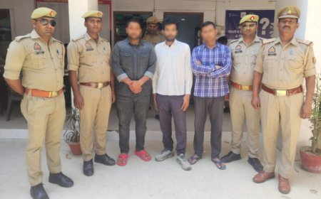 संतकबीरनगर में कोडीन युक्त औषधि बेचने के आरोप में तीन मडिकल स्टोर संचालक गिरफ्तार 