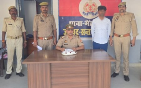 मेंहदावल पुलिस नें 400 ग्राम अवैध गाँजा के साथ एक को किया गिरफ्तार