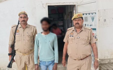 पुलिस नें 10 हजार रुपये के इनामिया अभियुक्त को किया गिरफ्तार