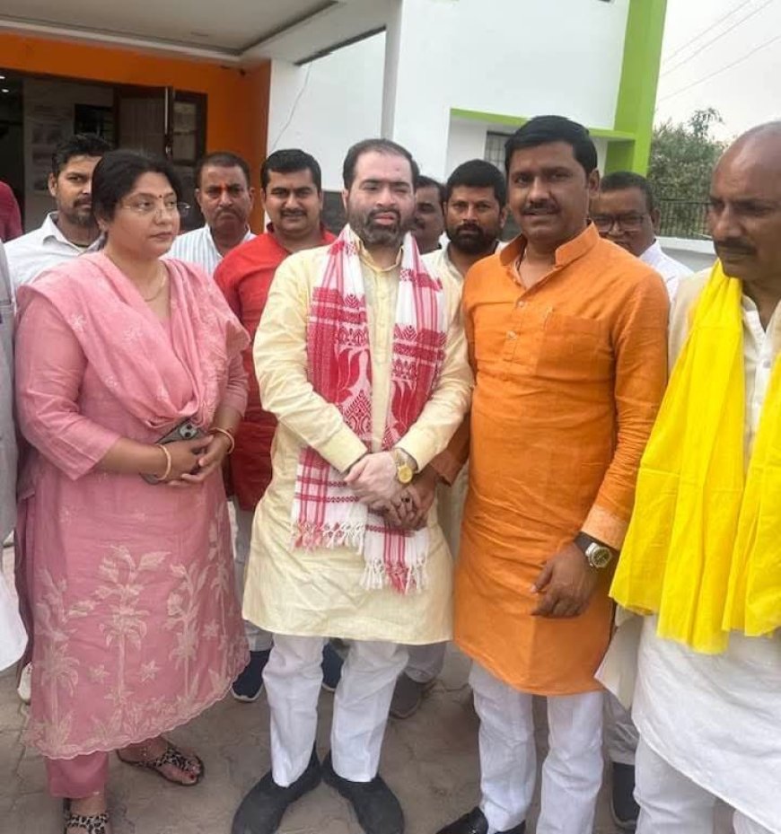 कोर कमेटी की बैठक में पहुंचे राज्यमंत्री हुआ विचार विमर्श