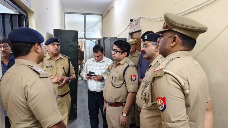 उपनिरीक्षक पुलिस परीक्षा को लेकर पुलिस प्रशासन नें कराया फुल ड्रेस रिहर्सल