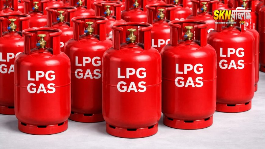 मेहदावल में हर सुबह गैस सिलेंडर के लिए लग रही भीड़