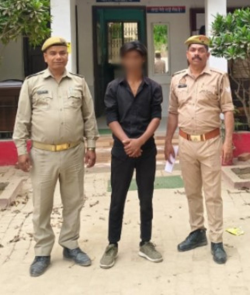 नाबालिग लड़की को भगाने के आरोप में युवक गिरफ्तार