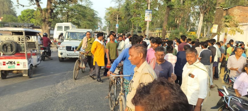 तेज रफ्तार कार ने साइकिल सवार लड़की को मारी टक्कर, दोनों घायल