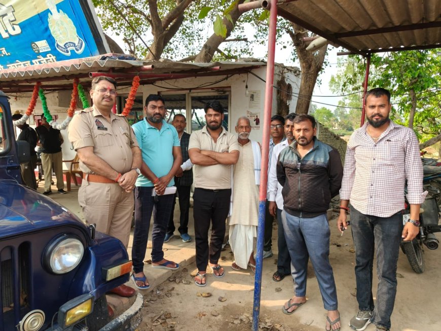 संतकबीरनगर पुलिस ने 14 साल पुराना विवाद निपटाया, दोनों पक्षों के बीच कराया समझौता