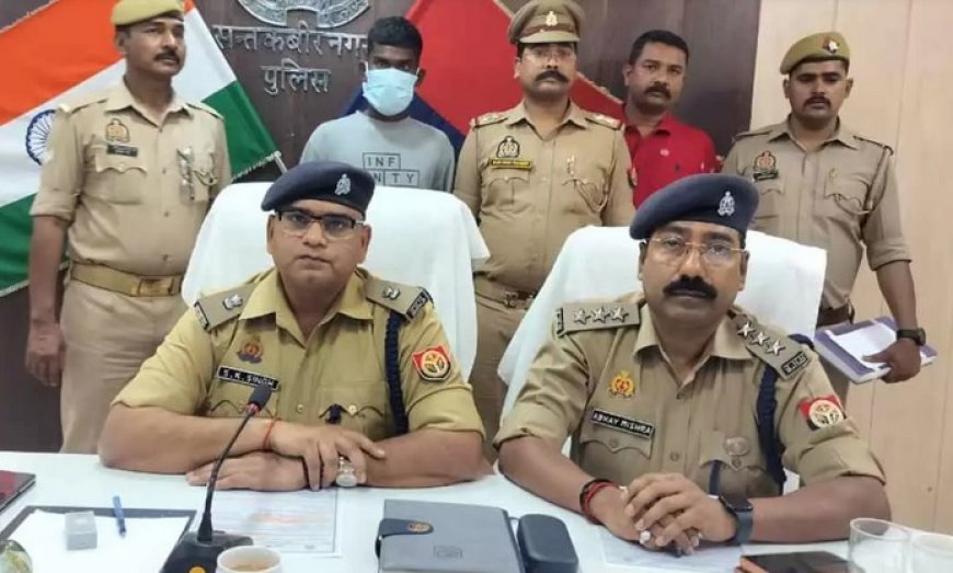 महुली पुलिस नें लूट के घटना का 24 घण्टे के अन्दर किया खुलासा, अभियुक्त गिरफ्तार