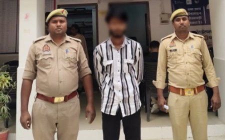 युवती को भगाने में आरोपी गिरफ्तार, कोतवाली खलीलाबाद का मामला