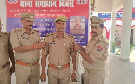 महुली थाने तैनात दो पुलिसकर्मियों का प्रमोशन कांस्टेबल से बने हेड कांस्टेबल
