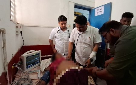 रोम्बोलिसिस टेनेक्टेप्लेस इंजेक्शन से हार्ट अटैक मरीज की बचाई गई जान