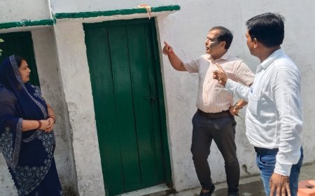 प्राथमिक विद्यालय रुपिन कला का ताला तोड़ सिलेंडर व राशन ले कर चोर हुए फरार 