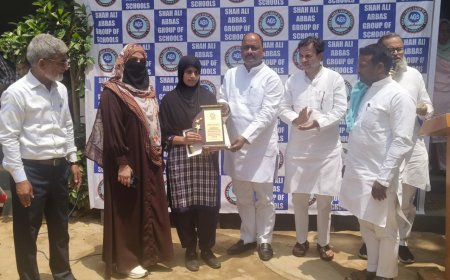 शाह अली अब्बास गर्ल्स इंटर कॉलेज सालेहपुर में पुरस्कार वितरण समारोह का हुआ आयोजन 