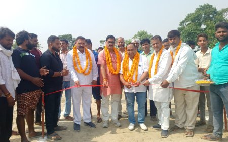 धूमधाम से शुरू हुआ टेनिस टूर्नामेंट, युवाओं के जोश से गूंजा रामपुर उत्तरी