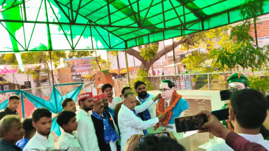 डा. भीमराव अंबेडकर ने शिक्षा की ताकत से दिशा बदली- रोहित पाण्डेय 