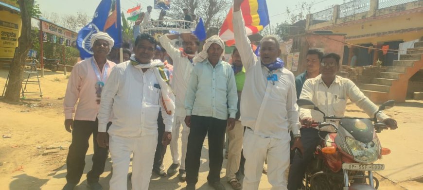 हर्षाेल्लास के साथ मनाया गया संविधान निर्माता बाबा भीमराव अम्बेडकर जयंती