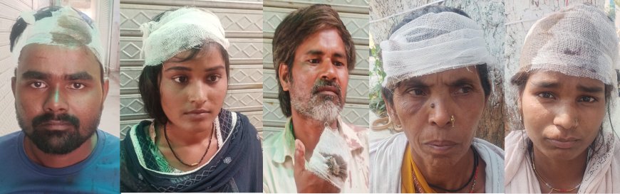 अम्बेडकर जयंती पर झंडा विवाद को लेकर दो पक्षों के बीच पथराव तोड़फोड़ 