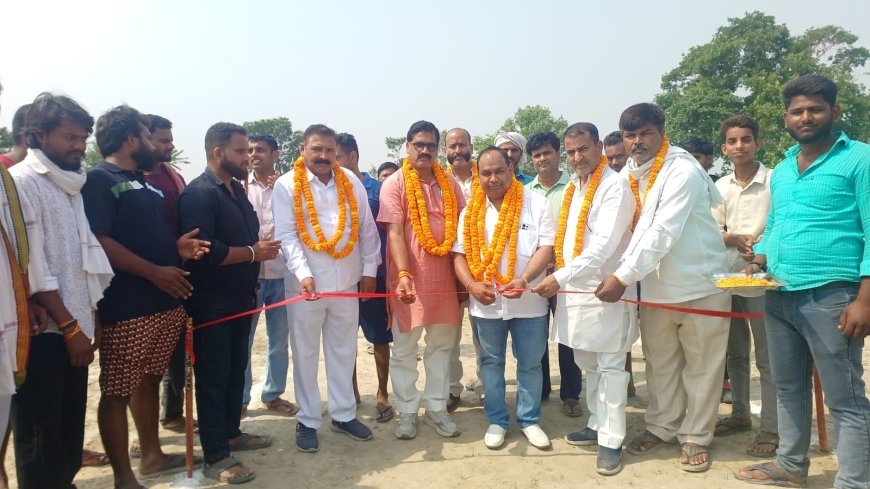धूमधाम से शुरू हुआ टेनिस टूर्नामेंट, युवाओं के जोश से गूंजा रामपुर उत्तरी