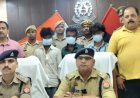 संत कबीर नगर में लूट व चोरी करने वाले तीन आरोपी गिरफ्तार, तीन घटना का हुआ खुलासा