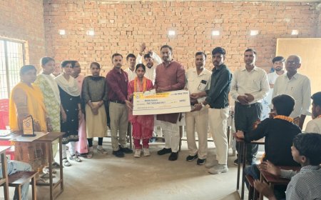 बुद्धा मिशनरी स्कूल महुआरी मेधावी छात्रों को किया गया सम्मानित