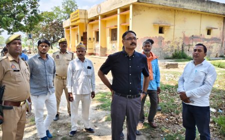डीएम आलोक कुमार नें सामुदायिक स्वास्थ्य केन्द्र जिगिना का किया औचक निरीक्षण 