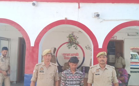 संतकबीरनगर में गैंगस्टर एक्ट का फरार अभियुक्त चढ़ा पुलिस के हत्थे