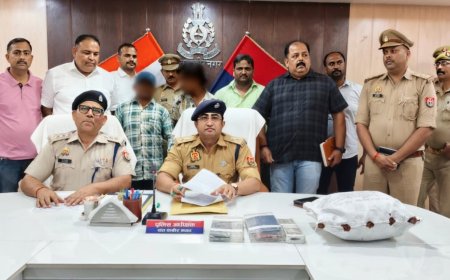 संतकबीरनगर में छिनैती करने वाले दो शातिर अपराधी चढ़े पुलिस के हत्थे 