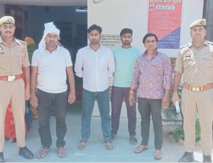 मड़पौना में वर्चस्व की लड़ाई पहुंची जेल तक, वर्तमान प्रधान समेत चार भाई सलाखों के पीछे