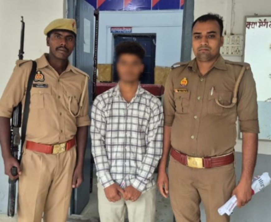 नाबालिग से दुष्कर्म का आरोपी गिरफ्तार