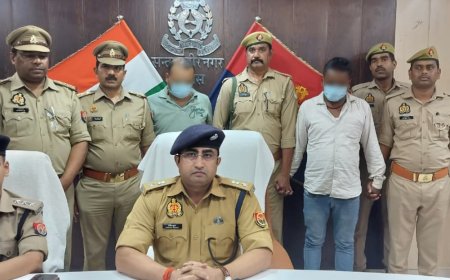 संतकबीरनगर कोतवाली पुलिस नें 18 करोड़ की जीएसटी चोरी का किया खुलासा, 25 हजार का दो ईनामी आरोपी गिरफ्तार