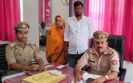 पिंकबूथ धनघटा थाना नें छह परिवारों का कराया समझौता