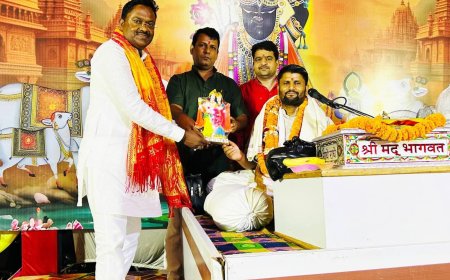 मृत्यु के भय को दूर कर उत्तम जीवन जीना सिखाती है भागवत-उपेंद्र पाराशर 