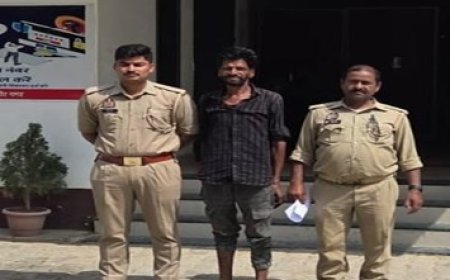 बखिरा पुलिस नें गांजा के साथ एक का किया चालान