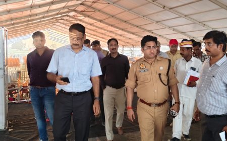 सीएम योगी आगमन पर संत कबीर नगर की धरती पर आने की प्रशासन ने तैयारिया किया पूरी, प्रशासन अलर्ट पर जगह जगह होगी फोर्स