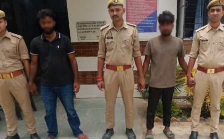 धनघटा पुलिस ने गांजा के साथ दो युवकों को किया गिरफ्तार, दो मोबाइल भी बरामद