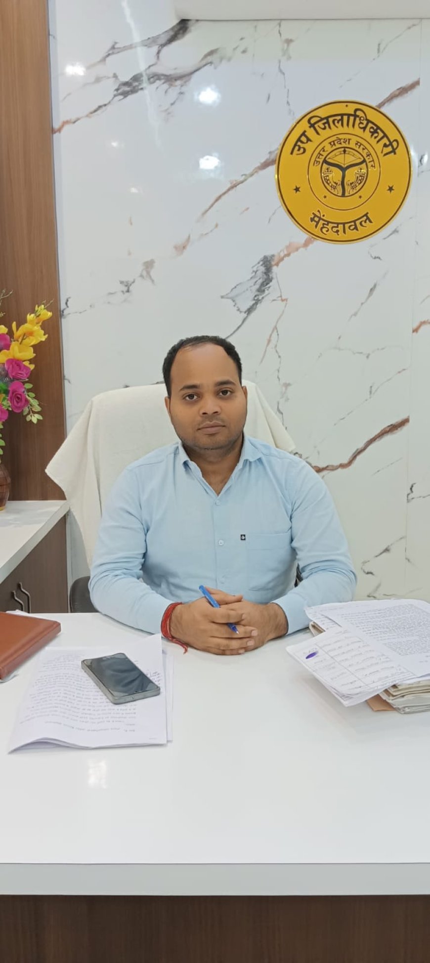 जनगणना के पहले चरण का काम हुआ पूरा उप जिलाधिकारी  मेहदावल अरुण कुमार  ने बताया