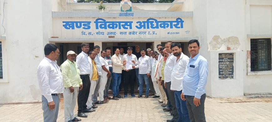 मानदेय व ईपीएफ भुगतान न होने से ग्राम रोजगार सेवकों में आक्रोश