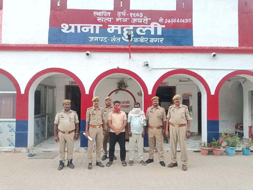 गैंगेस्टर एक्ट में दो अभियुक्त गिरफ्तार