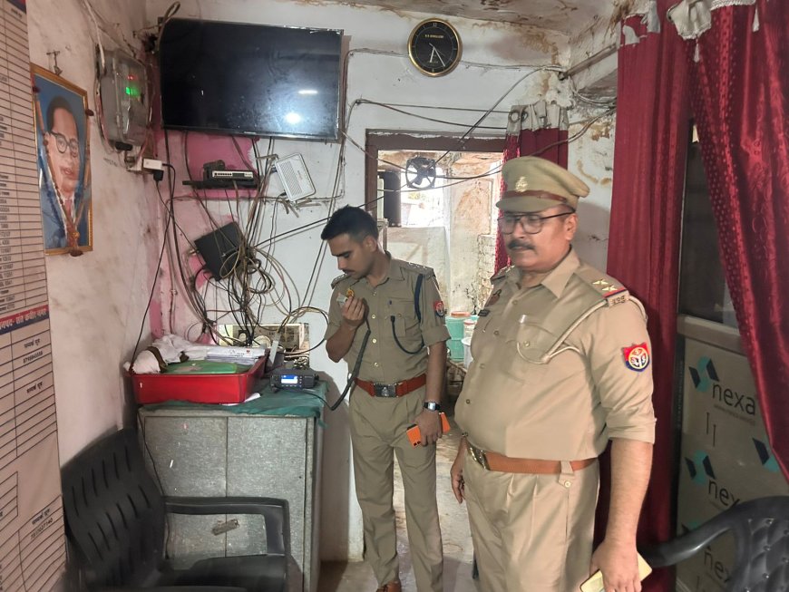 सीओ खलीलाबाद नें चौकी बाघनगर का किया निरीक्षण
