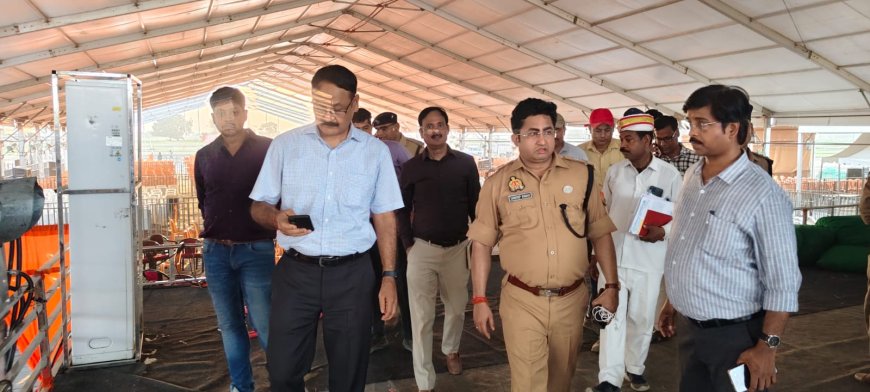 सीएम योगी आगमन पर संत कबीर नगर की धरती पर आने की प्रशासन ने तैयारिया किया पूरी, प्रशासन अलर्ट पर जगह जगह होगी फोर्स