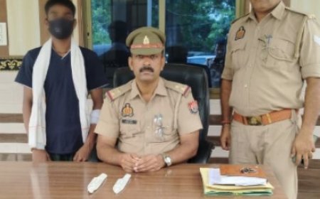 हत्या के आरोप में दो चाकू के साथ पुलिस ने पकड़ा, भेजा जेल