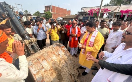 27 करोड़ की लागत से लोहरौली-भगौसा मार्ग का होगा कायाकल्प, विधायक अनिल त्रिपाठी ने किया भूमिपूजन