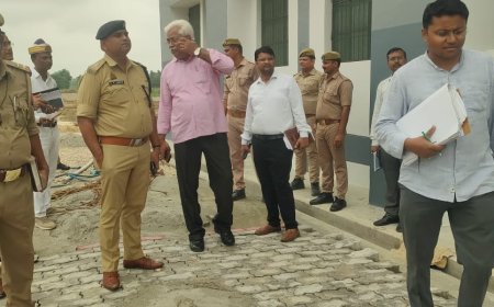 सीडीओ एवं एडीशनल एसपी सुशील कुमार सिंह ने किया औचक निरीक्षण