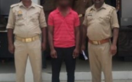 नाबालिग को भगाने के आरोप में युवक गिरफ्तार