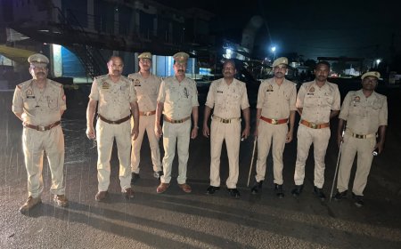 पुलिस ने बढ़ाई रात्रि गश्त, आमजन को सुरक्षा का भरोसा