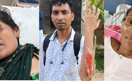 अनियंत्रित होकर पलटा ई-रिक्शा, छः यात्री घायल