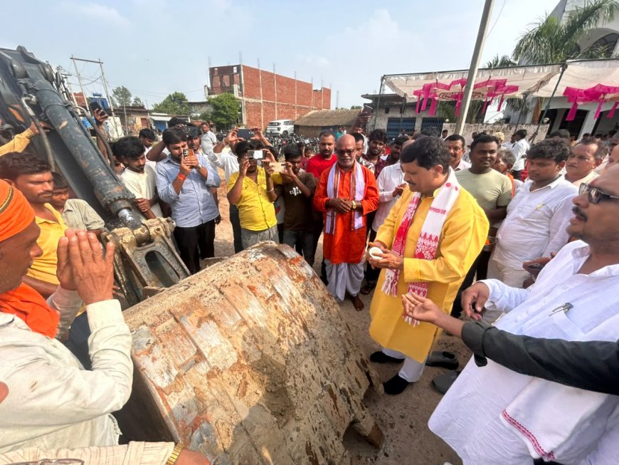 27 करोड़ की लागत से लोहरौली-भगौसा मार्ग का होगा कायाकल्प, विधायक अनिल त्रिपाठी ने किया भूमिपूजन